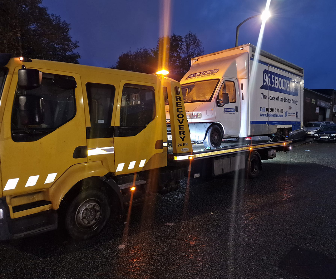Vehicle Recovery in Greater Manchester and Lancashire